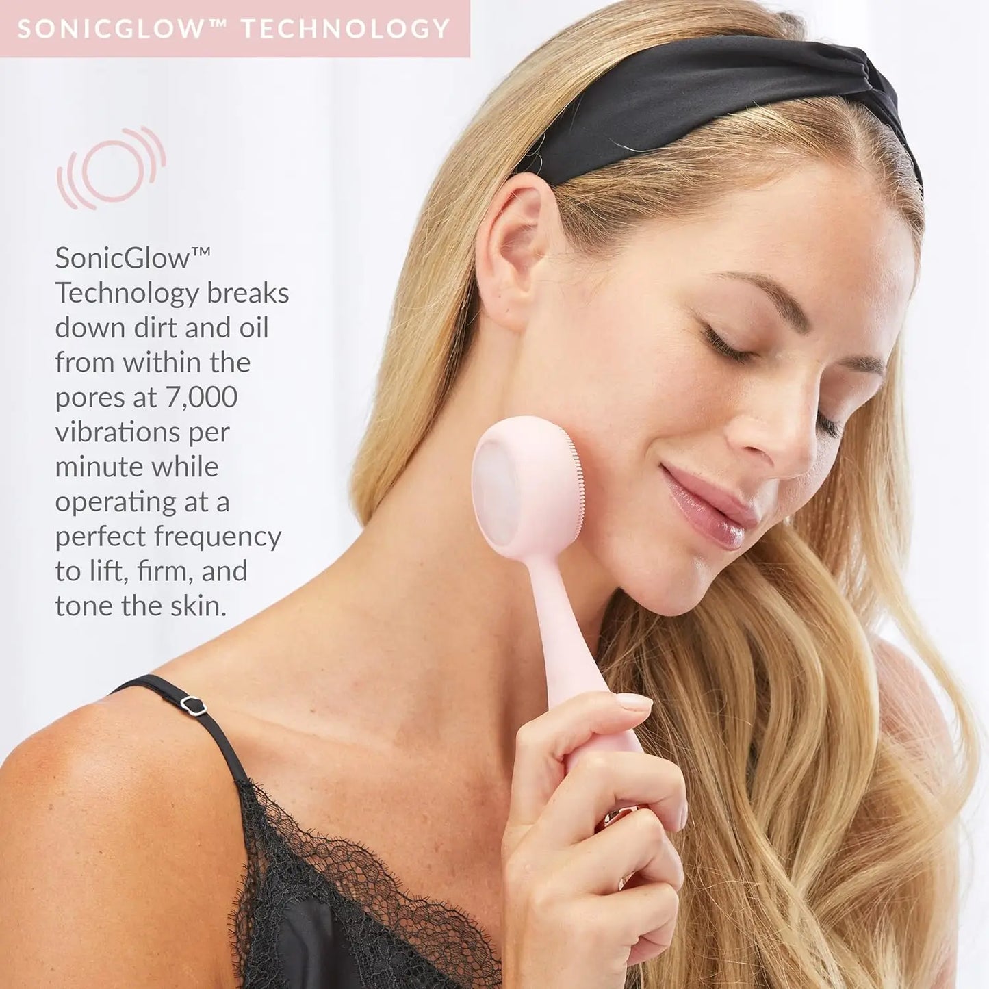 Facial Cleansing Device Pro Grade Deep Pore Sonic Cleanse