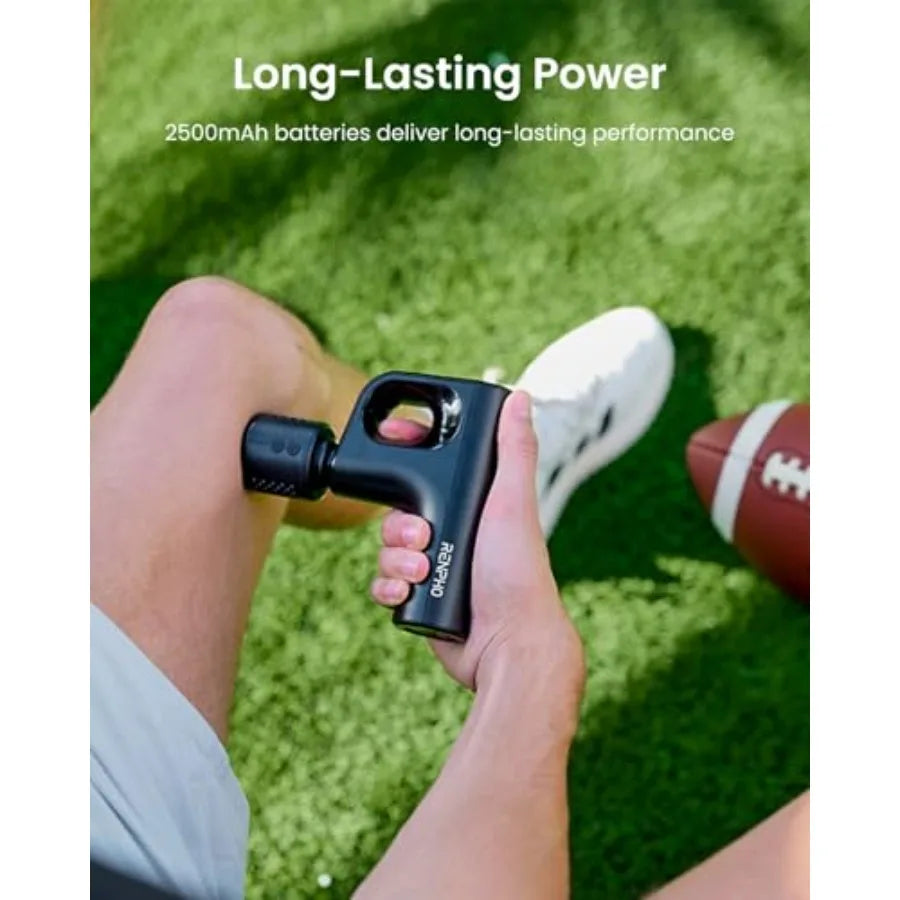 Unlock fast, targeted relief with the Active Mini Thermacool Massage Gun, your compact, go-anywhere tool for soothing muscles, promoting circulation, and accelerating recovery after workouts or daily routines.
