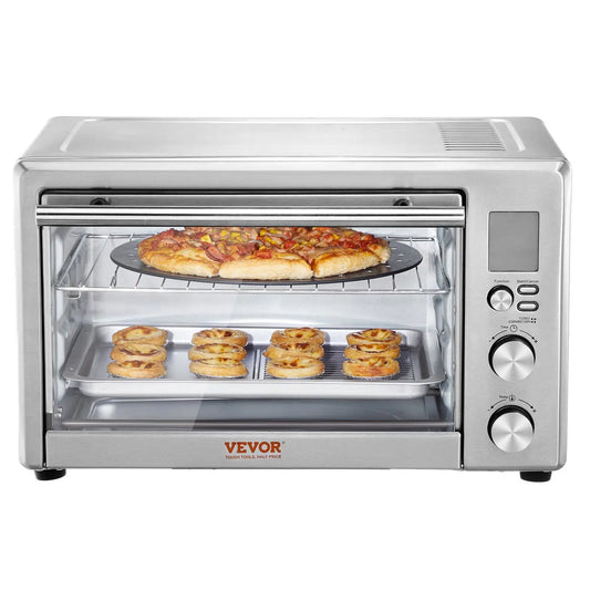 SHICUO 10 In 1 Countertop Convection Oven 28L 1800W With 360 Air Circulation For Even Results Home Cooks
