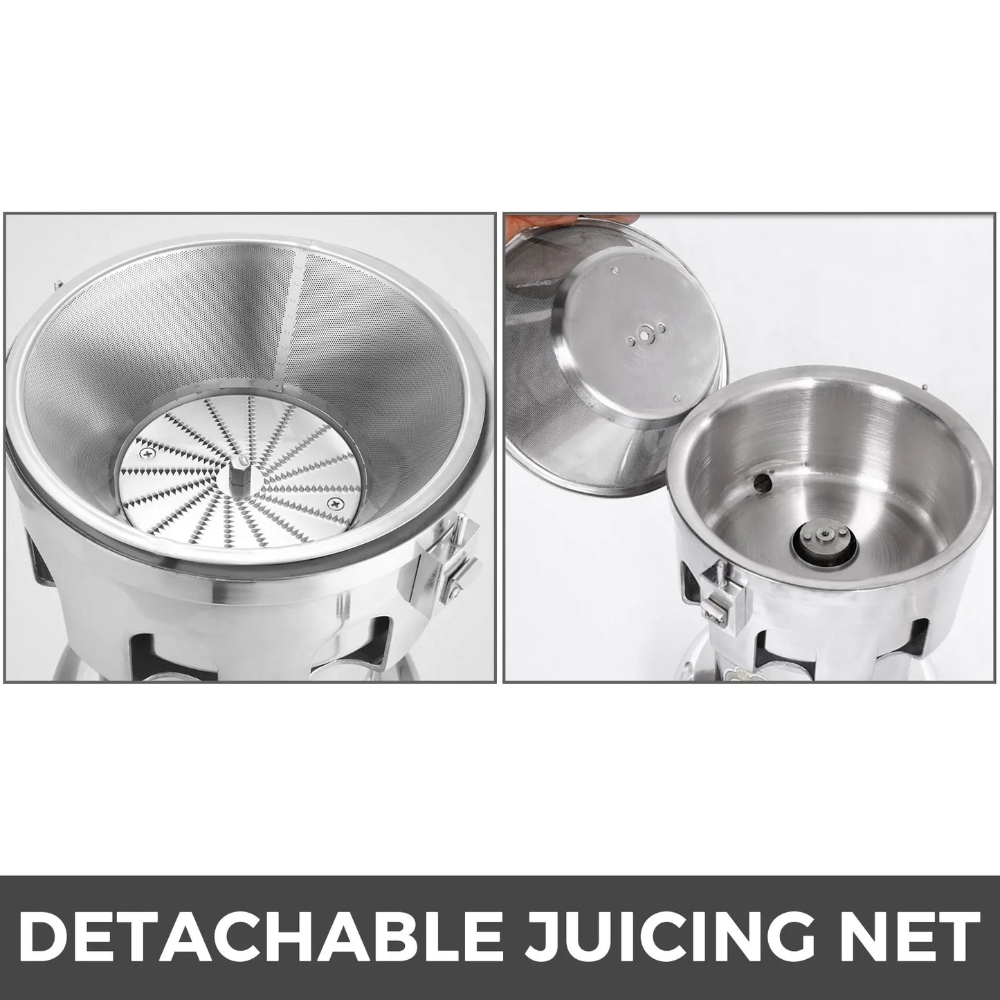 Experience pristine, restaurant-quality juice with the VEVOR 370W Electric Juice Extractor, built for your efficiency, durability, and everyday freshness at home or in a small business.