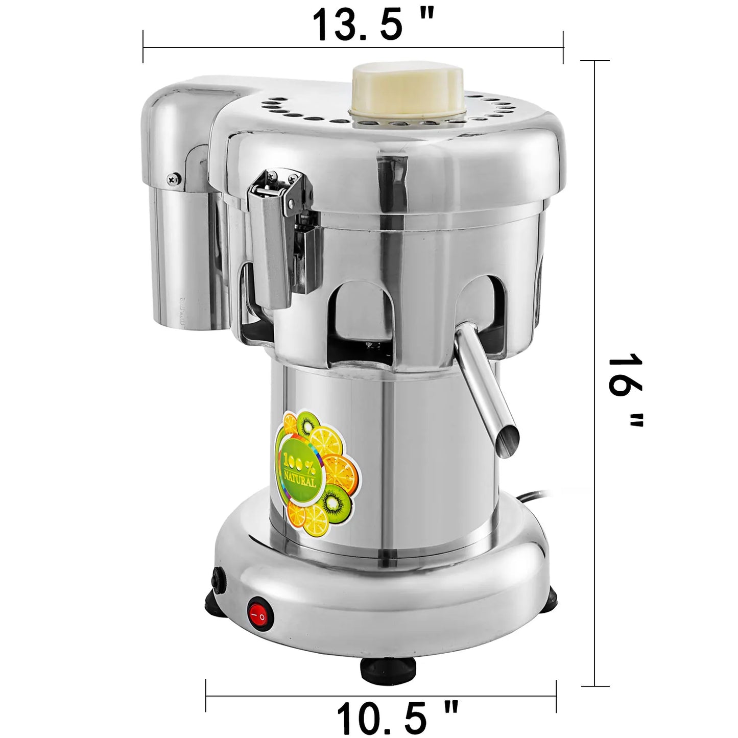 Experience pristine, restaurant-quality juice with the VEVOR 370W Electric Juice Extractor, built for your efficiency, durability, and everyday freshness at home or in a small business.