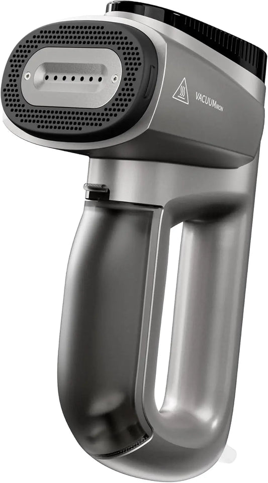 XMSJ OneHanded Travel Garment Steamer 2300 Pa Suction 2in1 Auto Grip For Busy Travelers