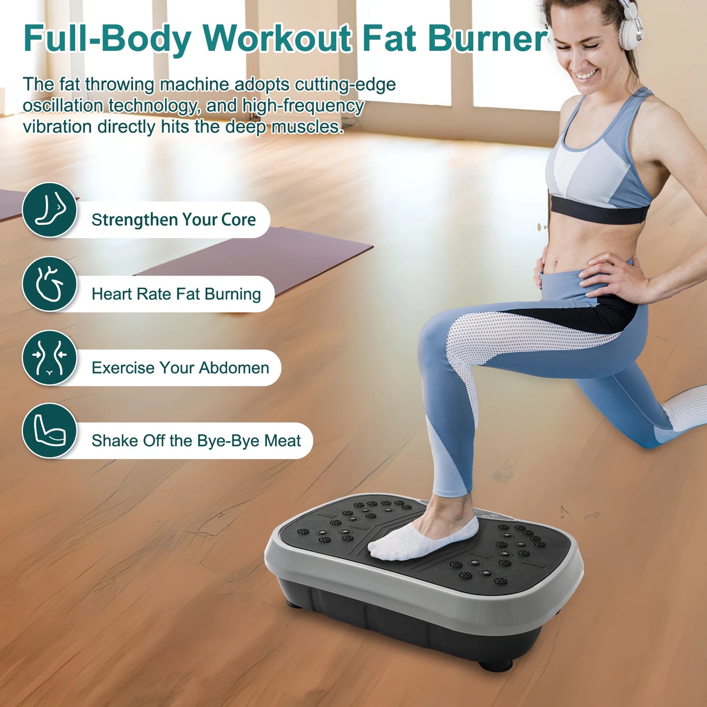 Transform your home workouts with the N vibration plate, a compact whole body trainer that makes every session a fat burning routine, helping you tone, energize, and recover faster.