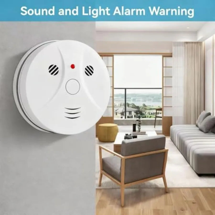 Portable Battery Powered Smoke And CO Detector Dual Sensor Travel Ready For Travelers And Campers
