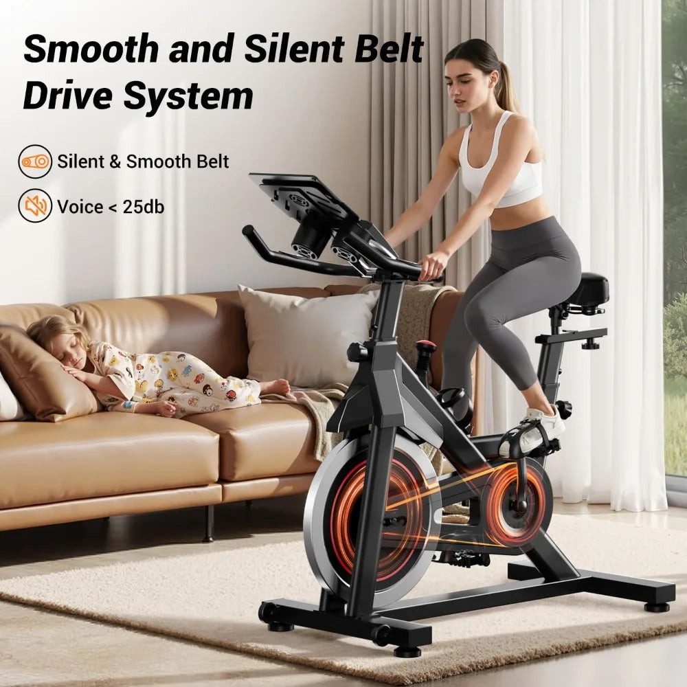 Upgrade your home workouts with CURSOR FITNESS Exercise Bike, a brake-pad powered cardio machine built for real results and an exclusive app.