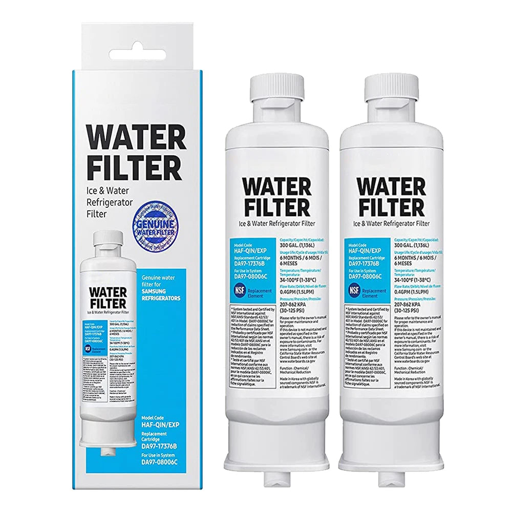 Zero Tariff Refrigerator Water Filter For Samsung DA97 17376B RF23M8070SR Clean Water Leak Free Fit