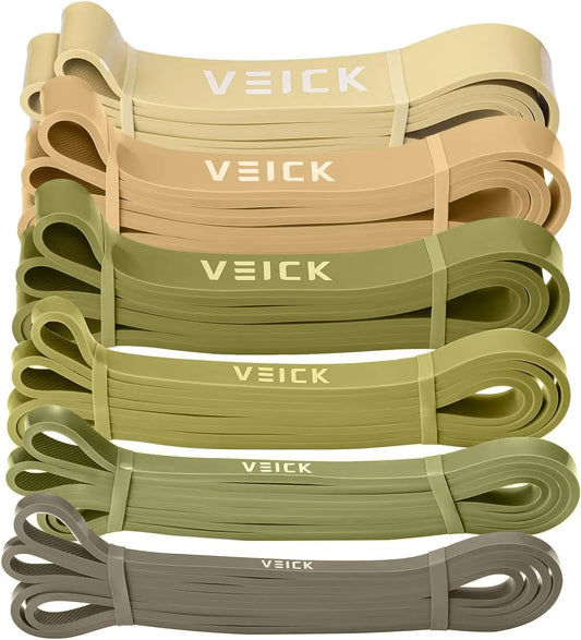 6 Level Versatile Resistance Bands Set For Home Workouts And Strength Training For Men And Women