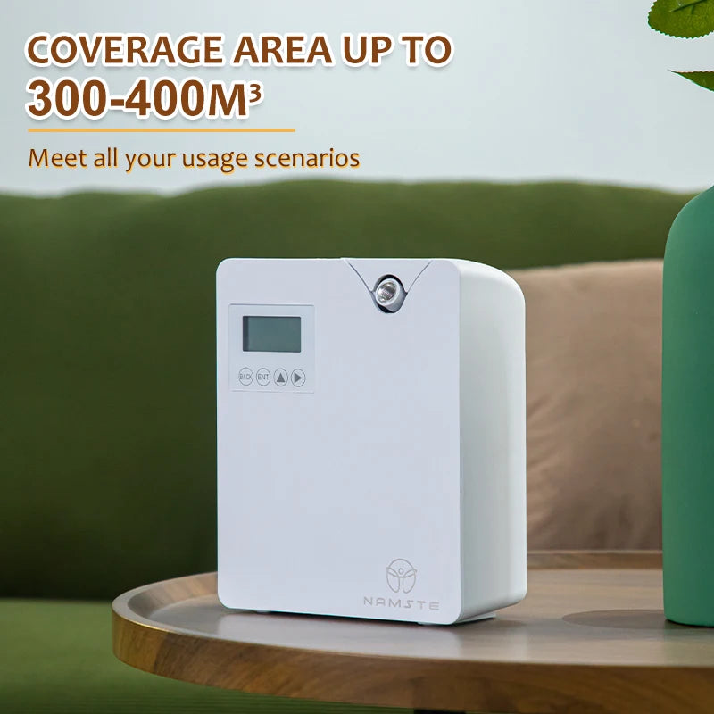 Namstec Aroma Diffuser Smart WiFi Bluetooth Control For Home And Office 400m3 Quiet 30dB