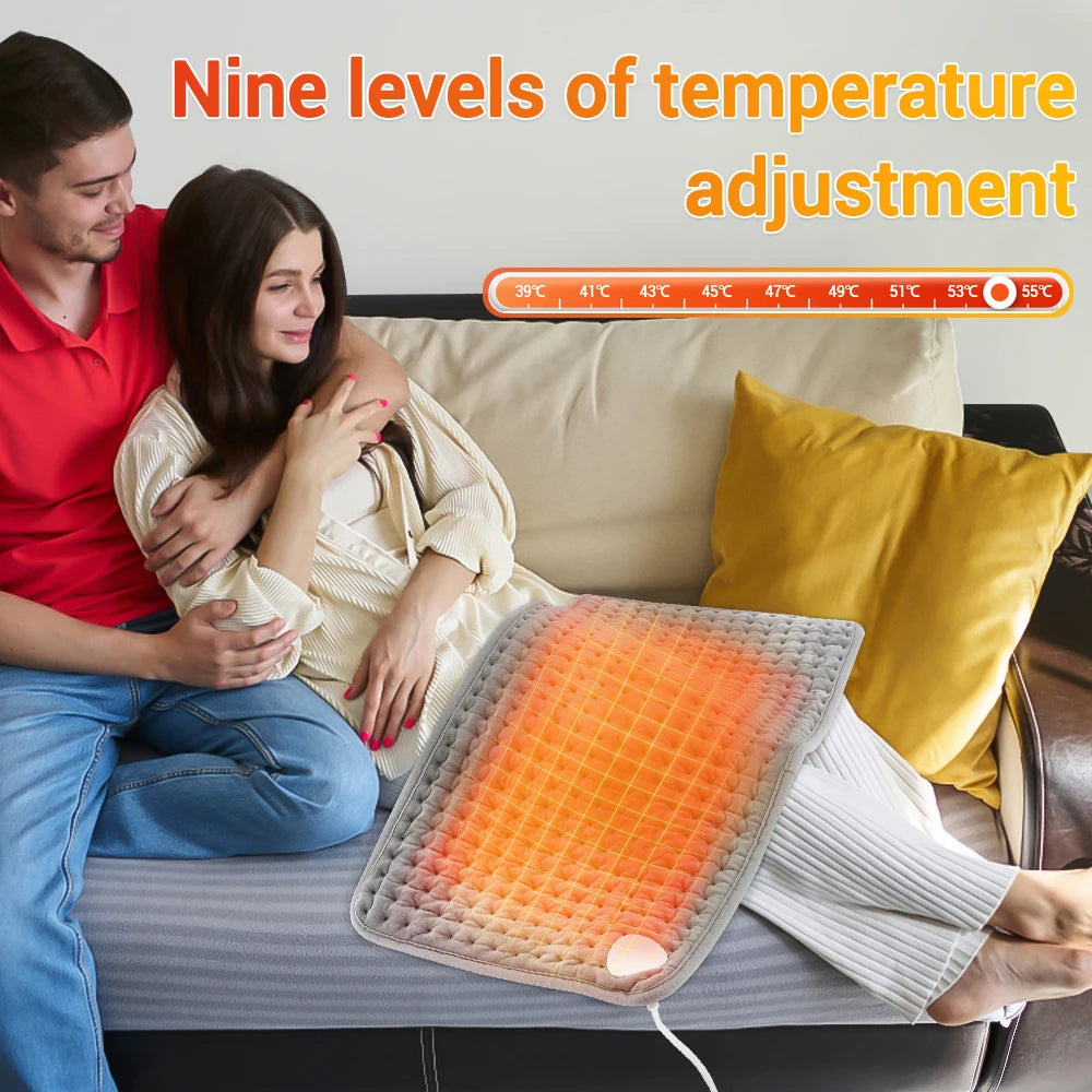 PastSky Electric Heating Waist Pad With Adjustable Temperature Massage