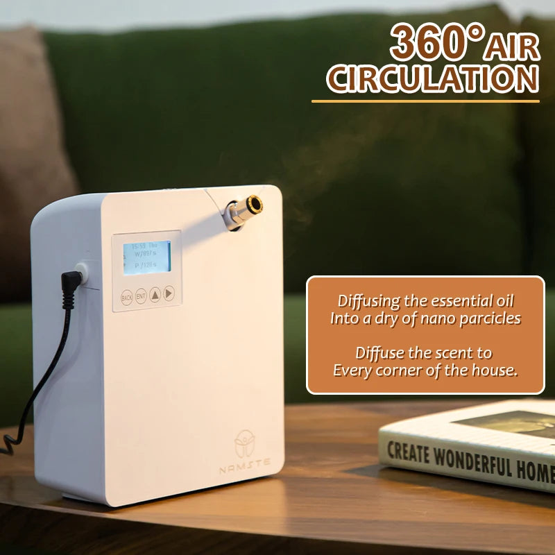 Namste Aroma Diffuser WiFi Bluetooth 12V Quiet Air Freshener for Large Rooms 400m3