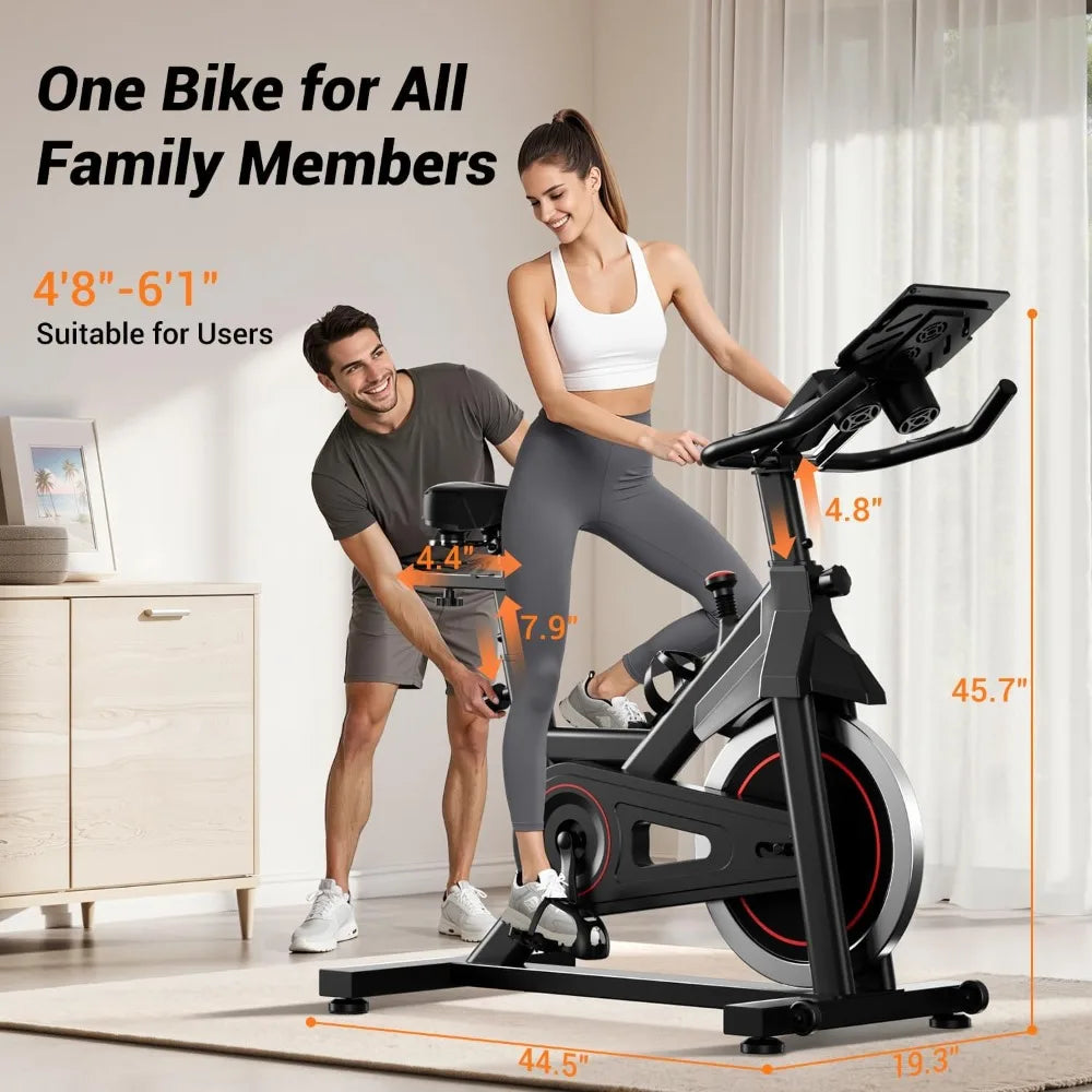 Upgrade your home workouts with CURSOR FITNESS Exercise Bike, a brake-pad powered cardio machine built for real results and an exclusive app.