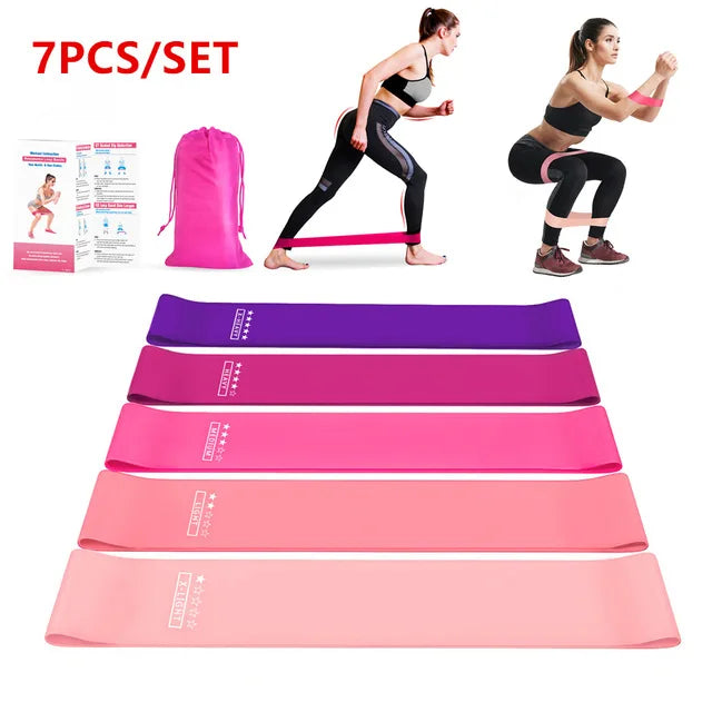 Resistance Bands For Yoga Stretch And Pull Up Training Natural Latex Versatile For Adults Fitness Enthusiasts