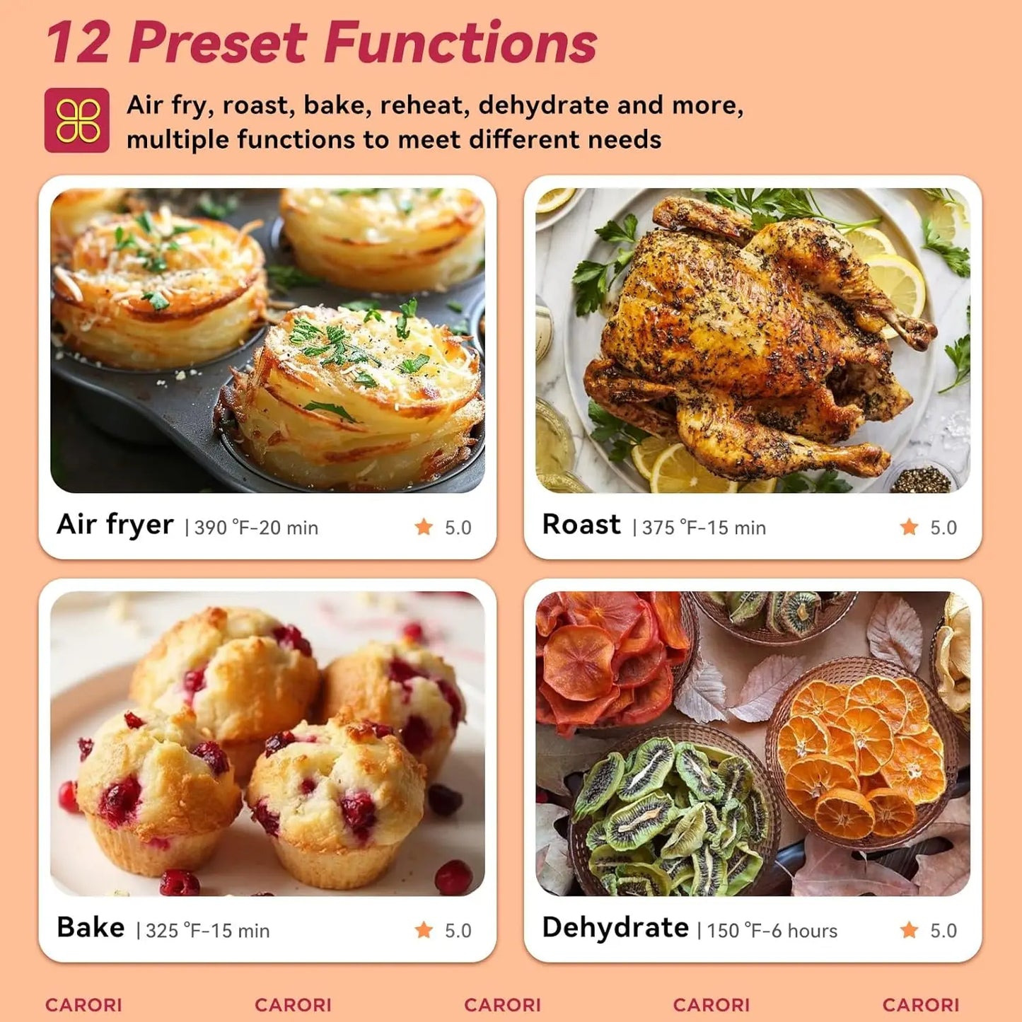 XMSJ Air Fryer 6-Quart For Busy Families Crisp Perfection Fast Cooking Versatile Weeknight Solution