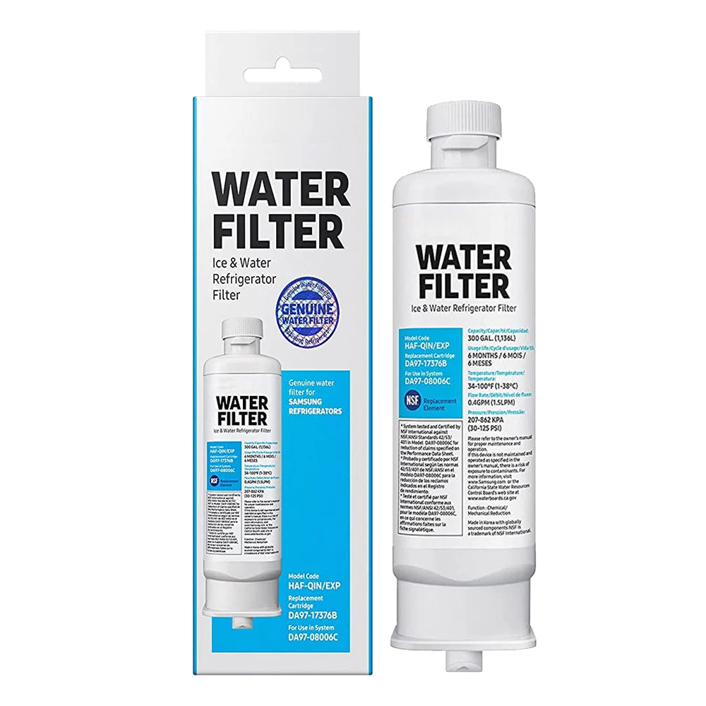 Zero Tariff Refrigerator Water Filter For Samsung DA97 17376B RF23M8070SR Clean Water Leak Free Fit