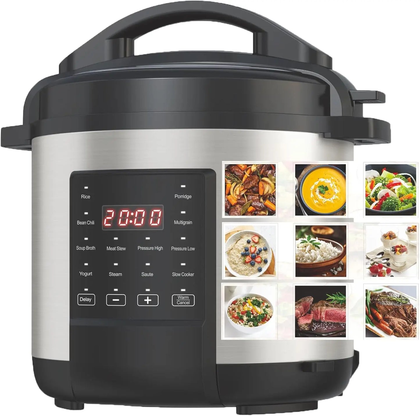 From XMSJ, the Ironblade 7 in 1 Multi Cooker brings a compact, energy efficient, user friendly kitchen powerhouse to simplify every meal and elevate weeknight dining.