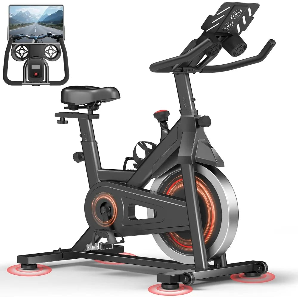 Upgrade your home workouts with CURSOR FITNESS Exercise Bike, a brake-pad powered cardio machine built for real results and an exclusive app.