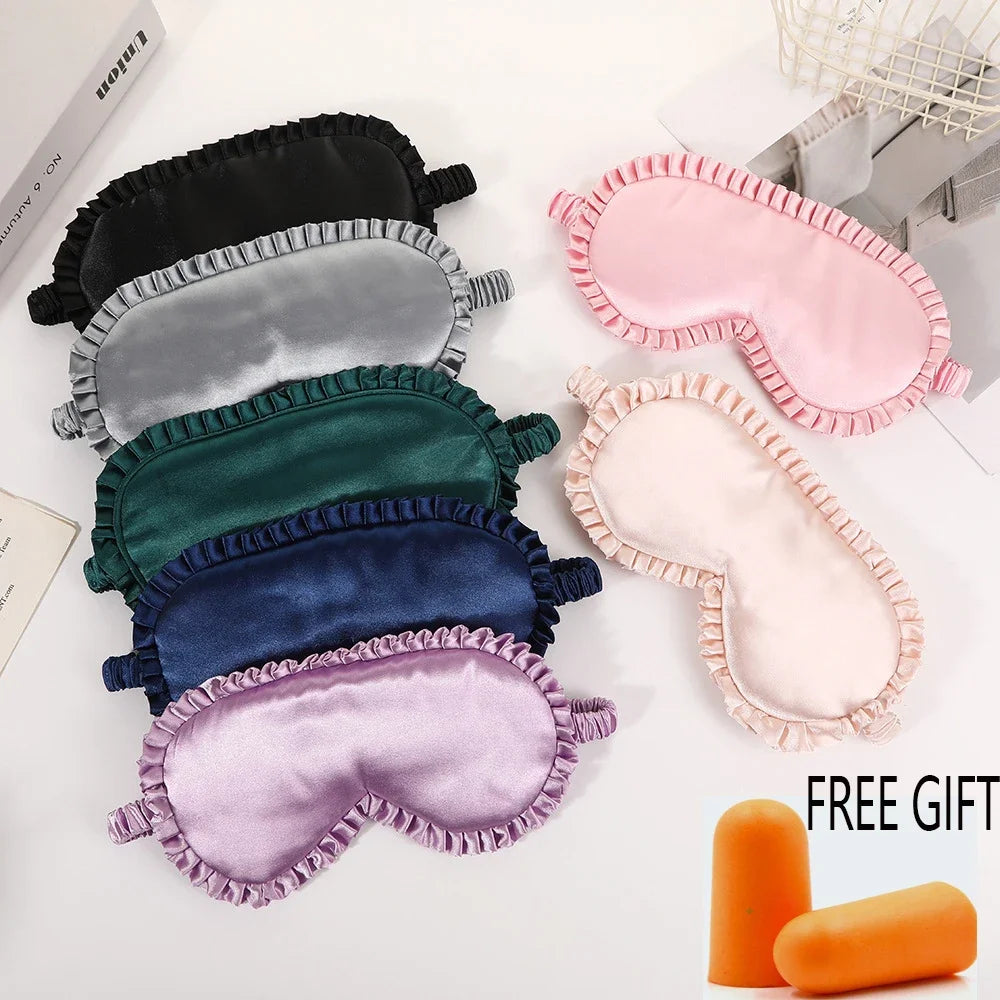 Experience luxurious sleep and travel comfort with a premium silk eye mask that blocks light, reduces pressure, and keeps you cool and calm all night.