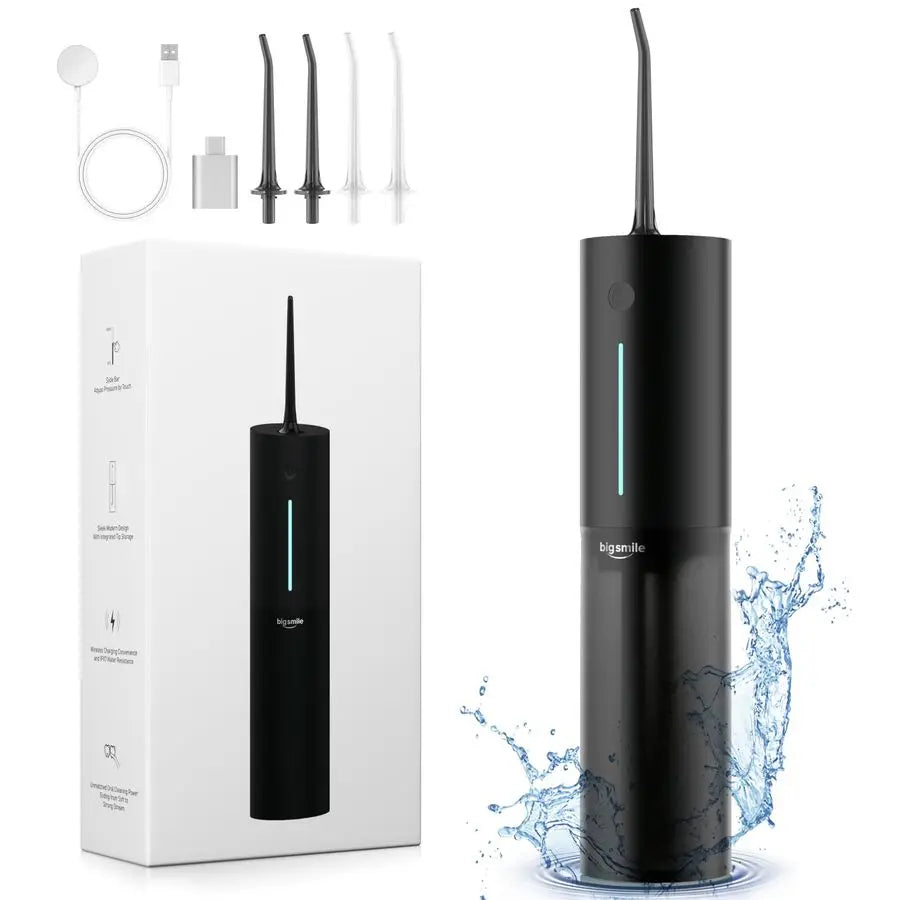 XMSJ Water Flosser Cordless Rechargeable IPX7 Waterproof 3 Modes For Home Dental Care