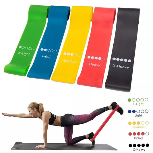 Resistance Bands For Yoga Stretch And Pull Up Training Natural Latex Versatile For Adults Fitness Enthusiasts