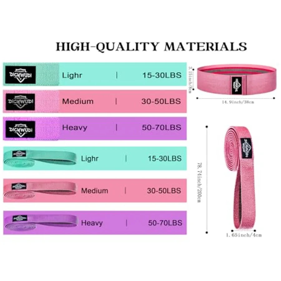 SHXI Pilates Ring Set With 12 Inch Ring 9.8 Inch Ball And 6 Resistance Bands