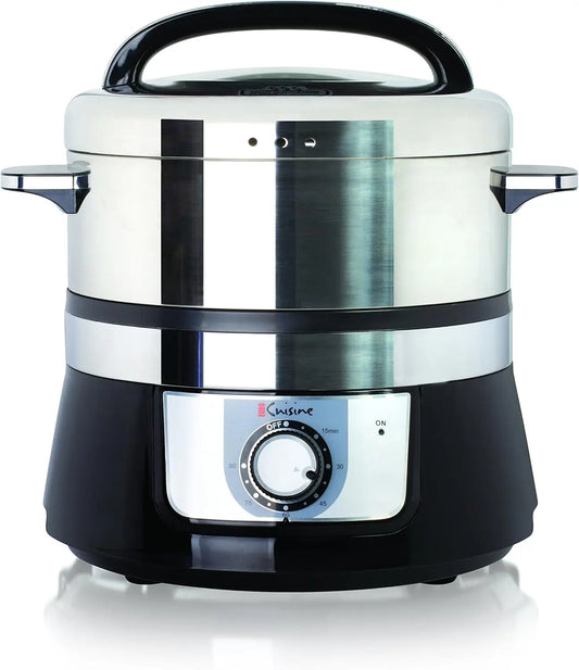 Transform your meals with fresh, nutrient-rich steam from the FS3200 Electric Food Steamer.