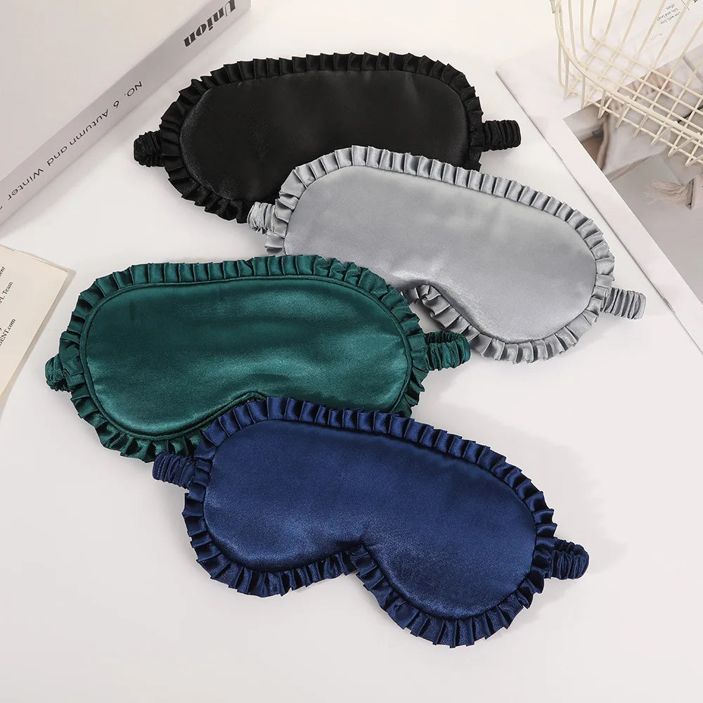 Experience luxurious sleep and travel comfort with a premium silk eye mask that blocks light, reduces pressure, and keeps you cool and calm all night.