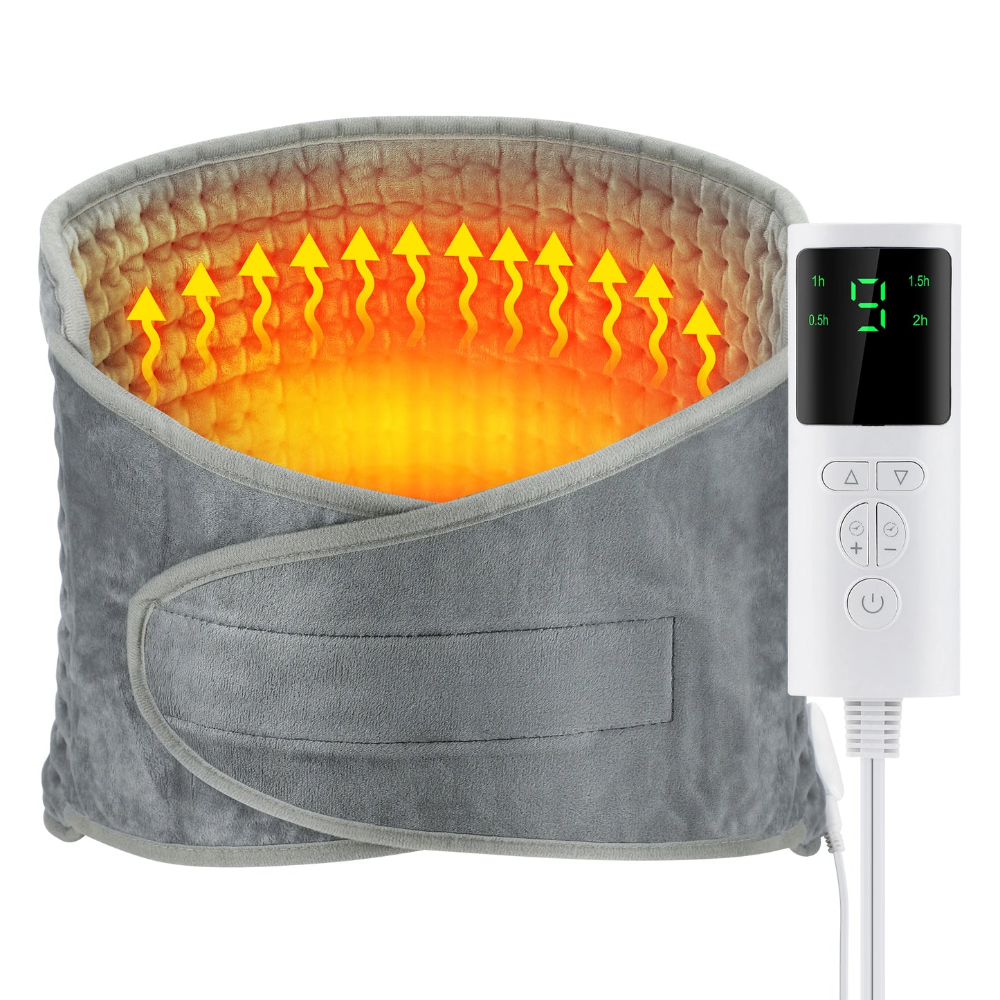 PastSky Electric Heating Waist Pad With Adjustable Temperature Massage