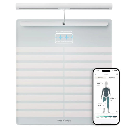 Body Scan Smart Scale With Segmental Composition Visceral Fat And Heart Rate